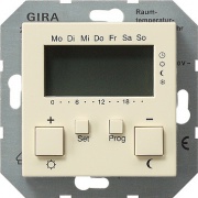  Gira Reg. temp. 230 V z zegarem System 55