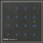 Gira Keyless In klaw.kod. Gira TX_44 (IP 44) antracytowy