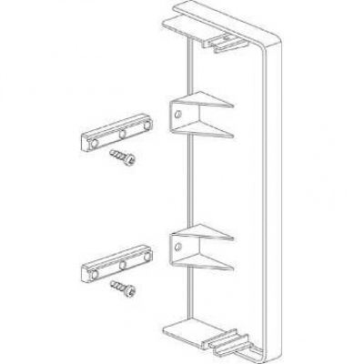 OptiLine 70 - zaślepka końcowa - PC/ABS - aluminium