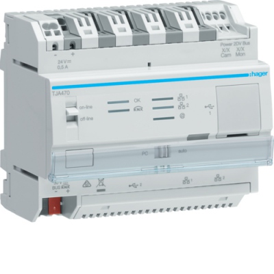 KNX e/s Serwer wizualizacyjny domovea expert z konfig. KNX easy oraz bramką IoT