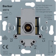  Berker Ściemniacz obrotowy Tronic® z płynna regulacją;  ; Elektronika domowa