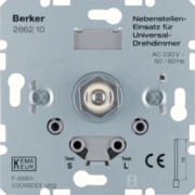  Berker Rozszerzenie uniwersalnego ściemniacza obrotowego z plynną regulacją;  ; elektronika domowa