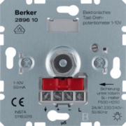  Berker Elektroniczny potencjometr przyciskowo obrotowy 1-10 V;  ; Elektronika domowa