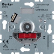  Berker Ściemniacz obrotowy z płynną regulacją;  ; Elektronika domowa
