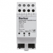  Berker Uniwersalny ściemniacz przyciskowy DMS plus; jasnoszary; Elektronika domowa