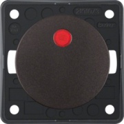  Berker Łącznik klawiszowy przyciskowy podświetlany z czerwoną soczewką Integro Flow/Pure