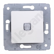  Legrand CARIVA Łącznik jednobiegunowy podświetlany 10AX-250V~