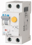  Eaton Wyłącznik nadprądowy z modułem różnicowoprądowym 1+N-bieg. PKNM B