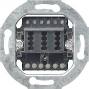  Gira Gniazdo wtyczkowe TAE 2x6-6 NFF Urządzenie podtynk.