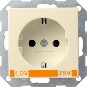  Gira Gniazdo SCHUKO EDV dod.obw.bezp. System 55