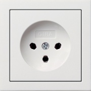  Gira Gniazdo HNA Gira F100 biały