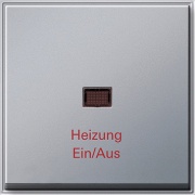 Klawisz kontrolny Heizung Ein / Aus Gira TX_44 (IP 44) 