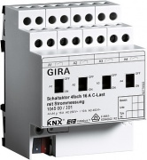  Gira Wyrobnik załącz. 4-kan. 16 A, obc. C Urz. moduł. KNX