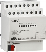  Gira Wejście binarne 8-kanałowe 230 V Urz. moduł. KNX