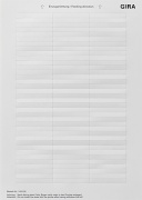  Gira Arkusz opisowy 54,5x7,0 mm Akcesoria