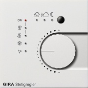  Gira Regulator KNX Gira F100 biały