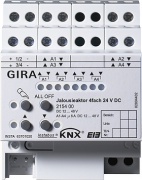  Gira Wyrobnik żaluzjowy 4 x DC 24 V Urz. moduł. KNX