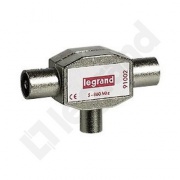  Legrand Splittery Ekranowane ?9.52 Mm - 862 Mhz, 1 Wejście Męskie - 2 Wyjścia żeńskie