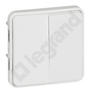  Legrand Plexo Ip55 - łącznuk Uniwersalny Podwójny Antybakteryjny