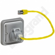  Legrand Plexo55 Adapter Gniazda Rj45 Zapewniający Szczelność Ip44