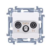 Gniazdo antenowe R-TV-DATA tłum.:10dB