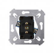  Kontakt Simon Gniazdo wtyczkowe podwójne z uziemieniem (mechanizm) 16A 250V, zaciski śrubowe,