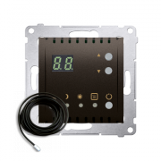 Regulator temperatury z wyświetlaczem z czujnikiem zewnętrzym (sonda) (moduł) 230V