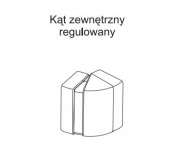 Regulowany kąt zewnętrzny CABLOPLUS