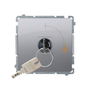 Łącznik na kluczyk chwilowy (przycisk) 2 pozycyjny „0-I” (moduł)