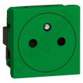  Legrand Mosaic Gn 2p+z Płaskie Podłączacze Przez Zaciski Automatyczne-2 Mod Zielone Antybak 16a-250v