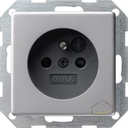  Gira Aluminium gniazdo wtykowe z bolcem ochronnym 16 A 250 V