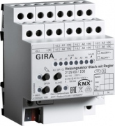  Gira KNX, wyrobnik grzewczy 6x z regulatorem