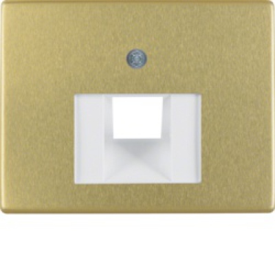 Element centralny do gniazda przyłączeniowego UAE 1-krotnego; złoty; Arsys
