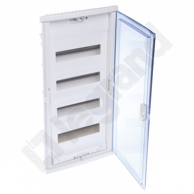 Rozdzielnica RWN 4 X 12 drzwi TRANSPARENTNE