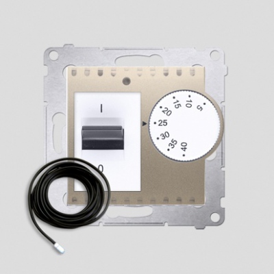 Regulator temperatury z czujnikiem zewnętrznym (moduł) 16(2) A, 230V~. W komplecie czujnik zewnętrzny (sonda)