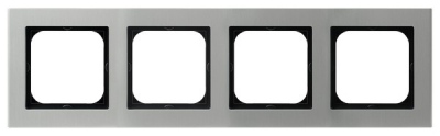 Ramka poczwórna (aluminium)