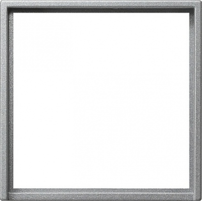 Ramka pośrednia 50x50 kwadratowa System 55 kolor aluminiowy