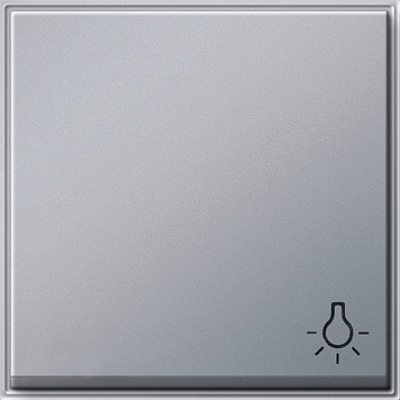 Klawisz symbol światła Gira TX_44 (IP 44) kolor aluminiowy