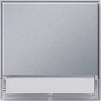 Klawisz z dużym polem opis. Gira TX_44 (IP 44) kolor aluminiowy