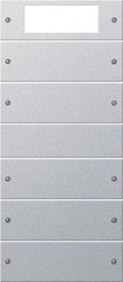 Zestaw przełączn. pięciokrotny Plus System 55 kolor aluminiowy