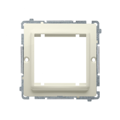 Adapter przejściówka na osprzęt standardu 45×45 mm beżowy