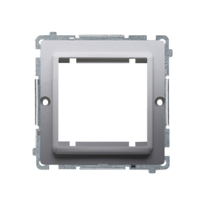 Adapter przejściówka na osprzęt standardu 45×45 mm inox, metalizowany