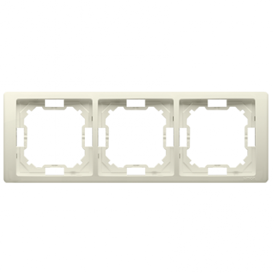 Ramka 3- krotna beżowy