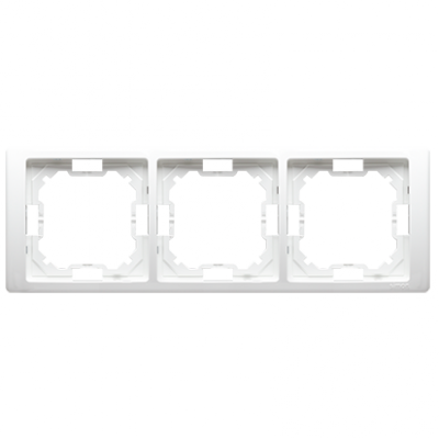 Ramka 3- krotna biały