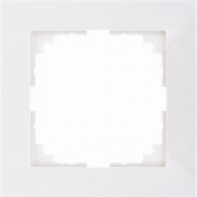 Ramka 1-krotna Biały Polarny M-pure