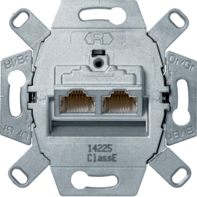 One.platform Mechanizm gniazda komp. UAE 2-kr (RJ45), ekranowane, kat.6, klasa E