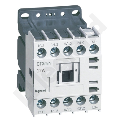 Stycznik Ctx³ Mini 3p 12a 1nc 24v Dc