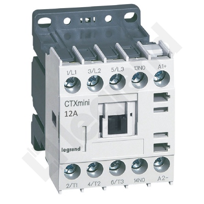 Stycznik Ctx³ Mini 3p 12a 1no 24v Dc