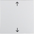 Klawisz z nadrukiem symbolu "strzałki"; śnieżnobiały; S.1/B.1/B.3/B.7 Glas