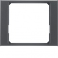 Pierścień przejściowy do płytki centralnej 50 x 50 mm; antracyt mat, lakierowany; K.1